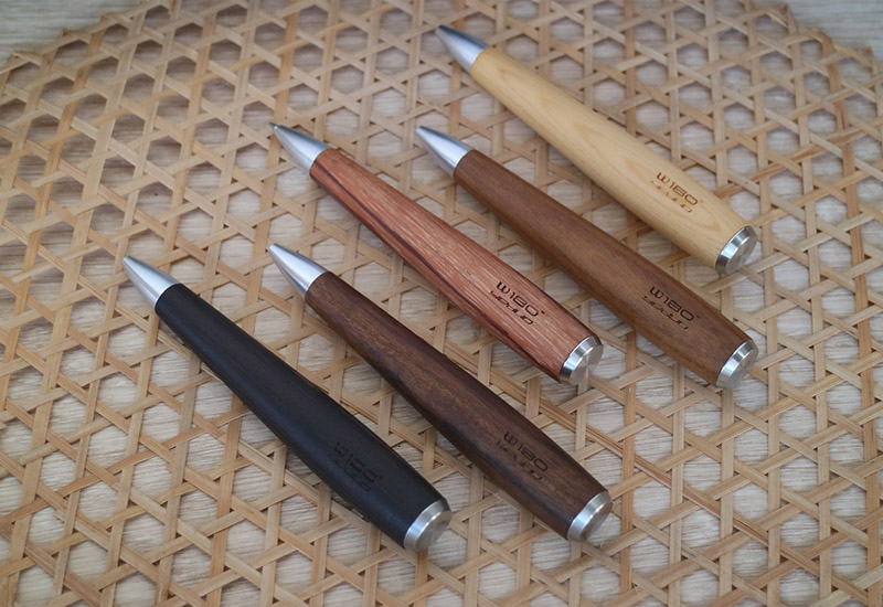 W180度木質倒轉筆